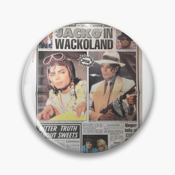 Item preview, Michael Jackson Jacko in Wonderland Newspaper Article designed and sold by aquabutterflyco .