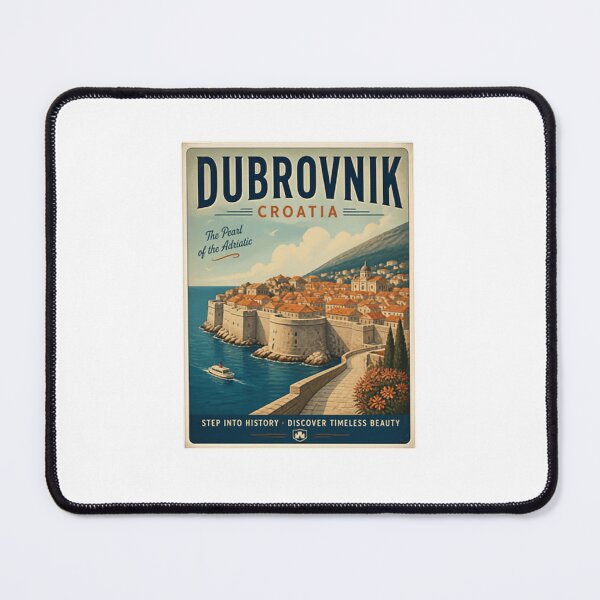 Item preview, Dubrovnik Croatia The Pearl Of The Adriatic Step Into History Discover Timeless Beauty Travel Vacation Souvenir designed and sold by Simsimah26Parks.