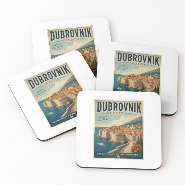 Item preview, Dubrovnik Croatia The Pearl Of The Adriatic Step Into History Discover Timeless Beauty Travel Vacation Souvenir designed and sold by Simsimah26Parks.