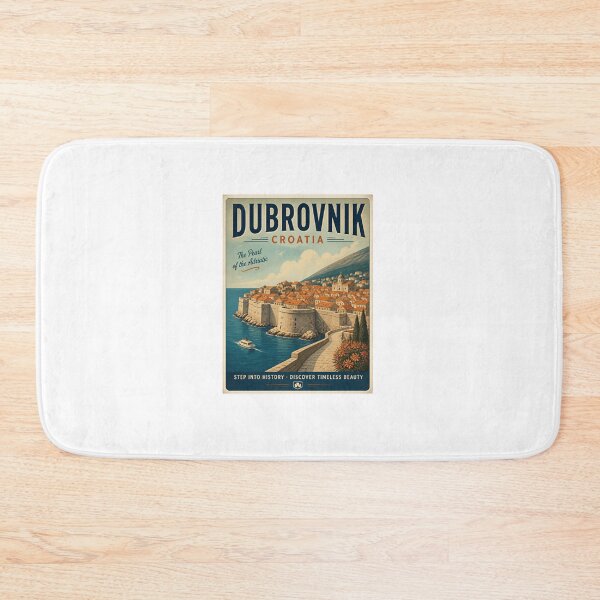 Item preview, Dubrovnik Croatia The Pearl Of The Adriatic Step Into History Discover Timeless Beauty Travel Vacation Souvenir designed and sold by Simsimah26Parks.
