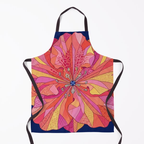 Item preview, Fractured Azalea — Jeweled Bloom Kaleidoscope Print designed and sold by FreiherrPK.