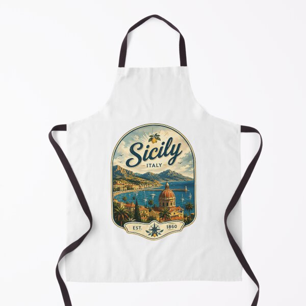 Item preview, Sicily Italy Est. 1860 European Travel Italian Island Mediterranean Vacation Destination designed and sold by Simsimah26Parks.