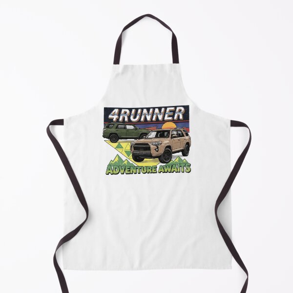 Item preview, Vintage Style 5th Gen 4Runner Retro Sunset Adventure Awaits [White Shirt Only] designed and sold by Off-Road-Zone.