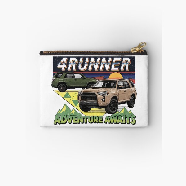 Item preview, Vintage Style 5th Gen 4Runner Retro Sunset Adventure Awaits [White Shirt Only] designed and sold by Off-Road-Zone.