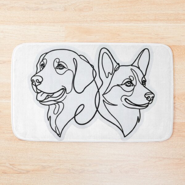 Item preview, Golden Retriever and Corgi  designed and sold by Snurly.