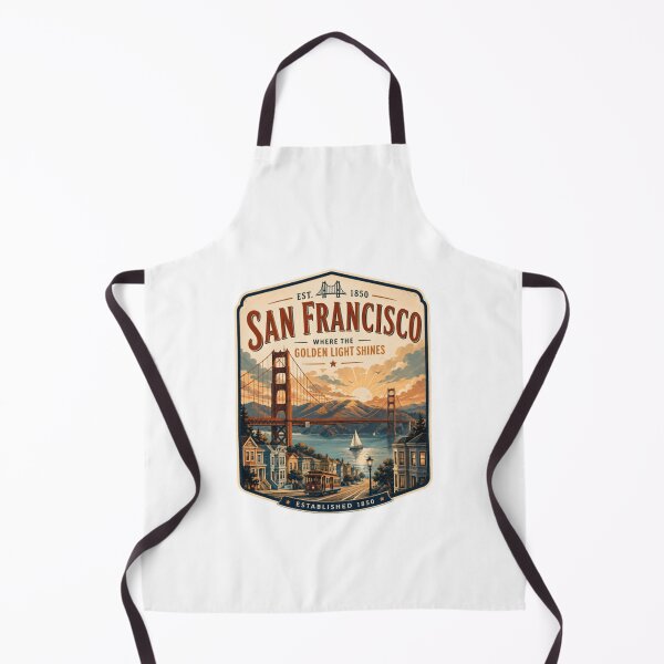 Item preview, San Francisco Where The Golden Light Shines California City Travel Landmark designed and sold by Simsimah26Parks.