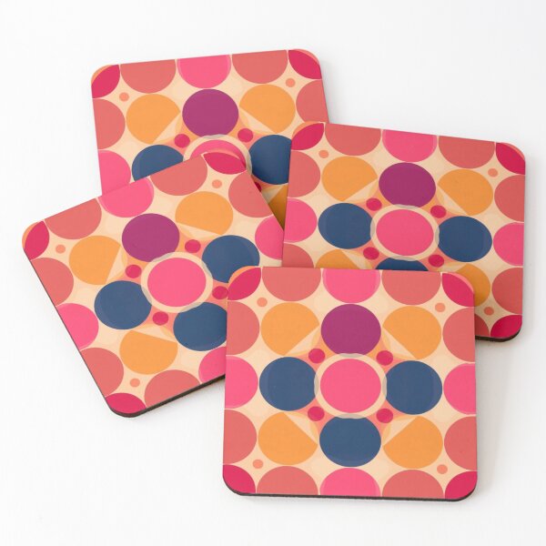 Item preview, Retro Geometric Circle Pattern designed and sold by ExpressPalette.