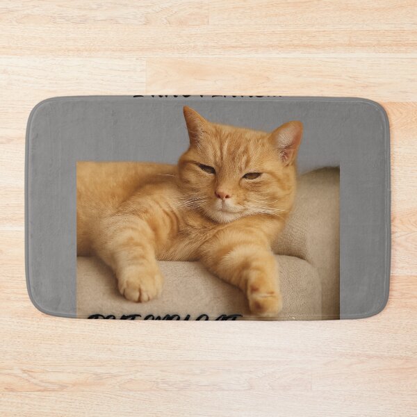 Item preview, Relaxed Orange Cat But My Cat Funny Design Meme Cute Cat Lover designed and sold by Cat-astrophes.