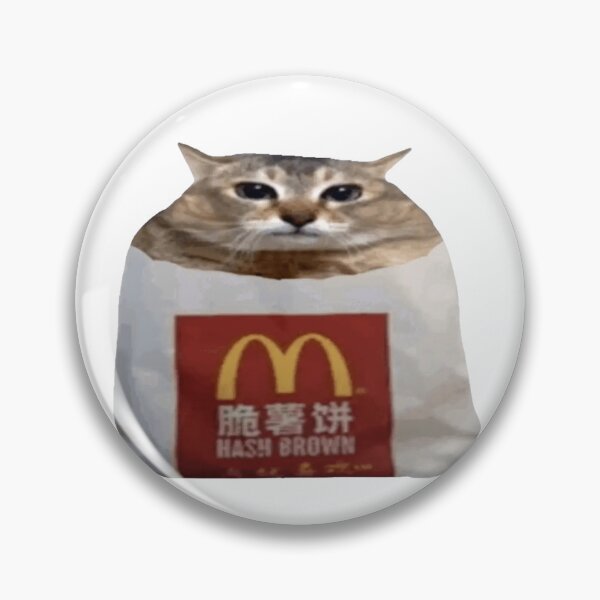 Item preview, fries cat designed and sold by cloudzer0000.