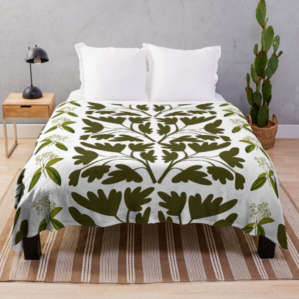 Item preview, Minimalist Olive Green Botanical Seamless Pattern. designed and sold by ​Jyoti Digital Artist.