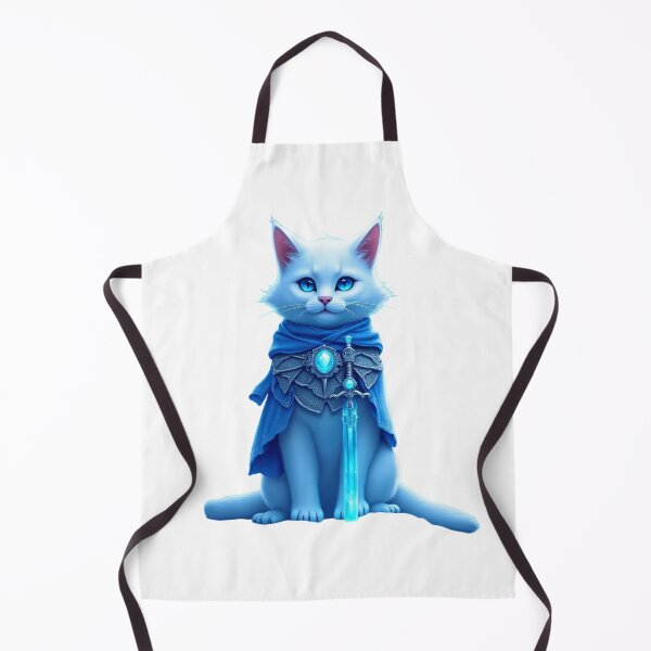 Item preview, Warrior Cat Fantasy Art | Forest Guardian Winter Sentinel | Magical Ice Cat | Cute Snow Feline Gift designed and sold by Flownow.