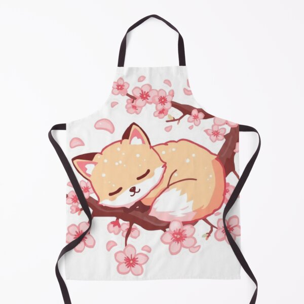 Item preview, Cute Sakura Fox Kawaii Sticker | Cherry Blossom Fox Gift designed and sold by Stylestickers55.