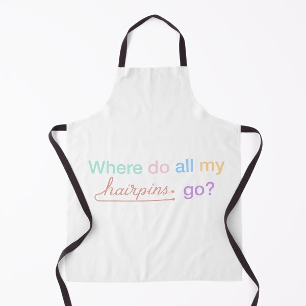 Item preview, Where Did All My Hairpins Go? | Funny Bobby Pin Quote designed and sold by pinkystickstore.