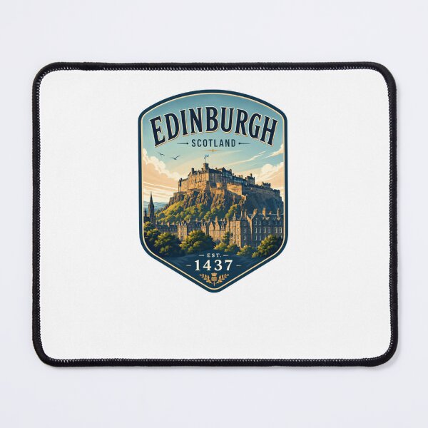 Item preview, Edinburgh Scotland Est. 1437 City Landmark Travel Souvenir designed and sold by Simsimah26Parks.
