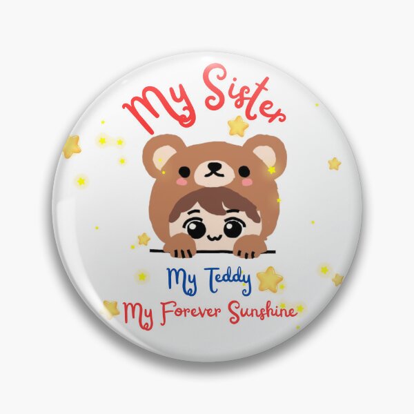 Item preview, Drawn by a Sister – Teddy Bear Love for T21 | Down Syndrome Awareness designed and sold by Cartoon art with a purpose ❤️ Supporting Althea’s friends .