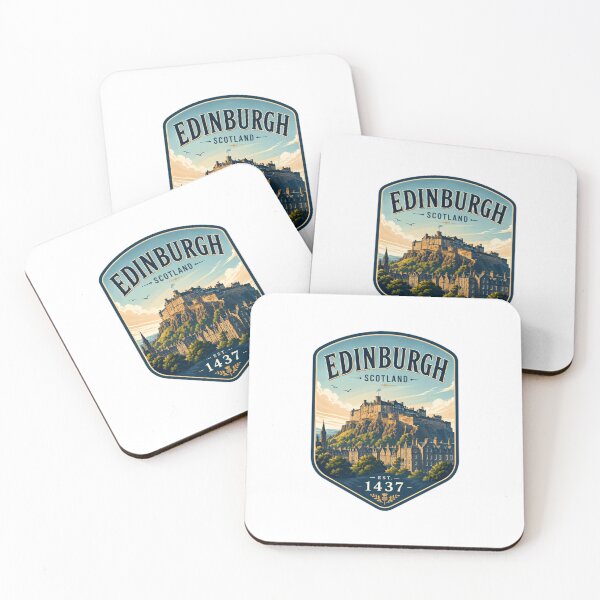 Item preview, Edinburgh Scotland Est. 1437 City Landmark Travel Souvenir designed and sold by Simsimah26Parks.