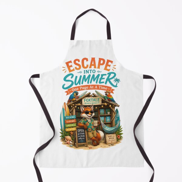 Item preview, Escape Into Summer Fox Bookshop designed and sold by Sovereign Supply Co..