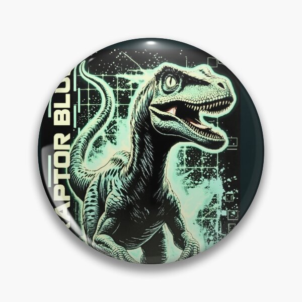 Item preview, Genetic Elite Velociraptor | Muted Green Dinosaur designed and sold by Syrupulse.