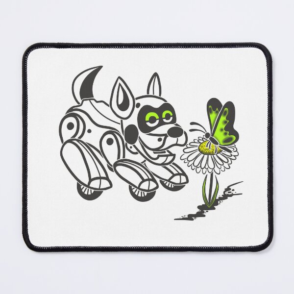 Item preview, Curious Heart | Minimalist Robot Dog Line Art designed and sold by Samaya-.