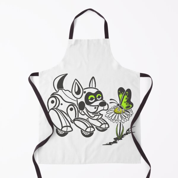 Item preview, Curious Heart | Minimalist Robot Dog Line Art designed and sold by Samaya-.