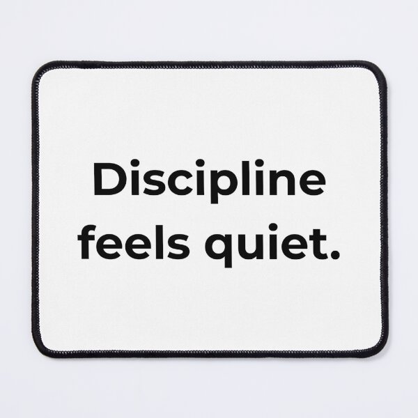 Item preview, Discipline feels quiet. designed and sold by MPSTUDIOPL.