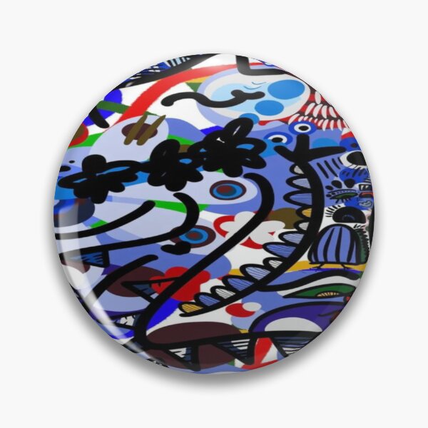 Item preview, Explosion of Abstract Doodles - Multicolored Pop and Psychedelic Urban Art designed and sold by RAYBIL.