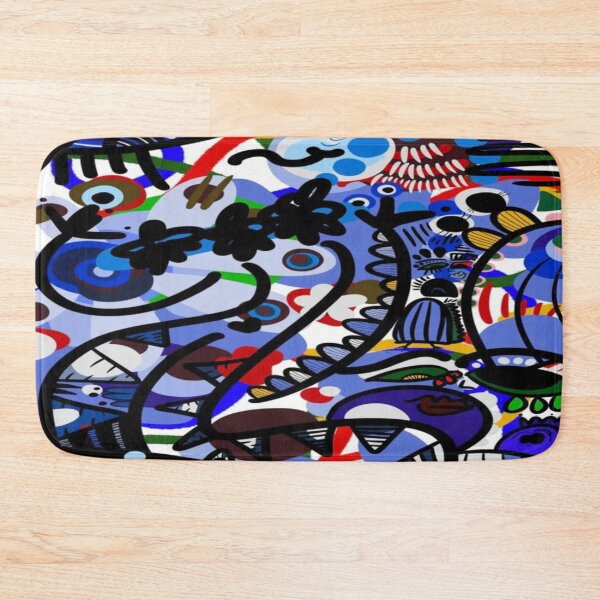 Item preview, Explosion of Abstract Doodles - Multicolored Pop and Psychedelic Urban Art designed and sold by RAYBIL.