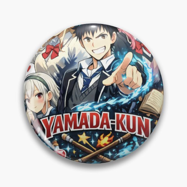 Item preview, Yamada-kun and the Seven Witches Anime Magic Graphic designed and sold by CatLovers Studio.