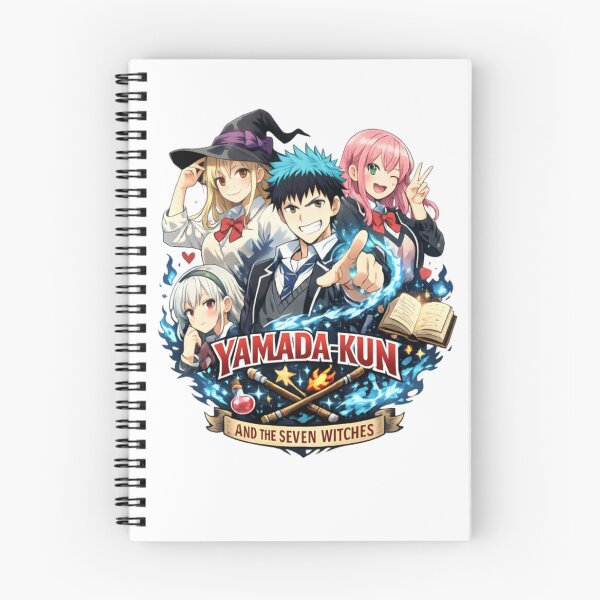 Item preview, Yamada-kun and the Seven Witches Anime Magic Graphic designed and sold by CatLovers Studio.