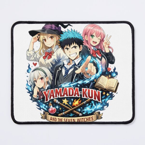 Item preview, Yamada-kun and the Seven Witches Anime Magic Graphic designed and sold by CatLovers Studio.