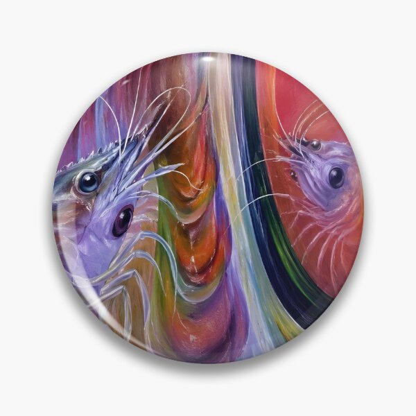 Item preview, Shrimp Primping in a Mirror designed and sold by O'clock Vibes.