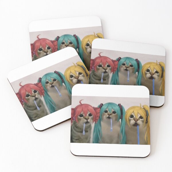 Item preview, drooling vocaloid girl group  designed and sold by cloudzer0000.