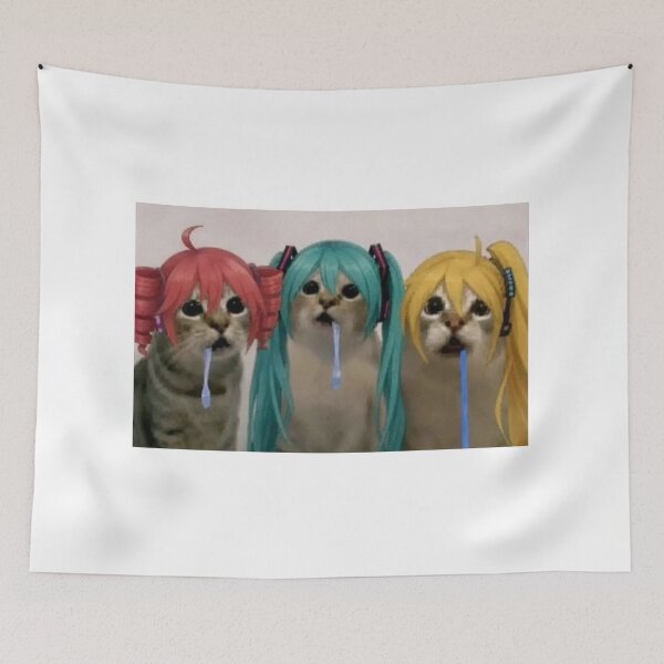 Item preview, drooling vocaloid girl group  designed and sold by cloudzer0000.