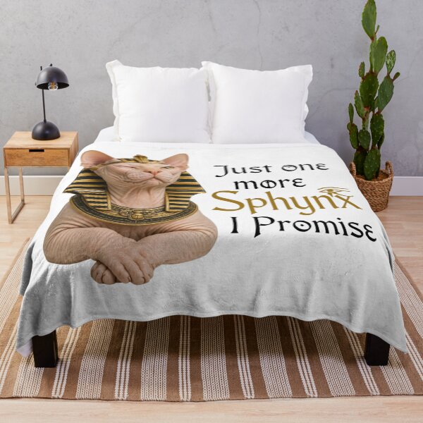 Item preview, Just One More Sphynx I Promise - Egyptian Cat Funny Art designed and sold by zuczekgti.