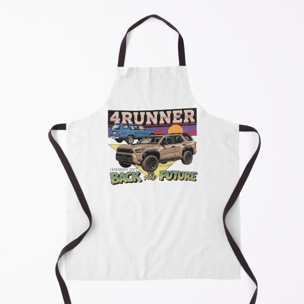 Item preview, Vintage Style 6th Gen 4Runner Retro Sunset Adventure Awaits Tan [White Shirt Only] designed and sold by Off-Road-Zone.