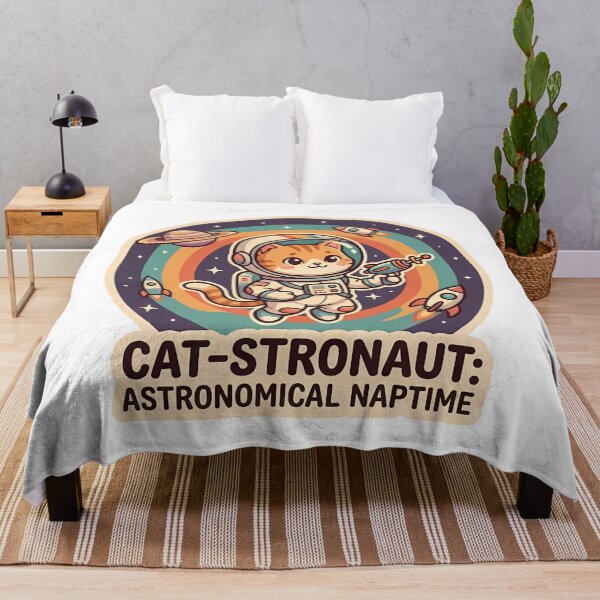 Item preview, Retro Cat-stronaut Space Cat Astronaut Sticker designed and sold by Lu7u.