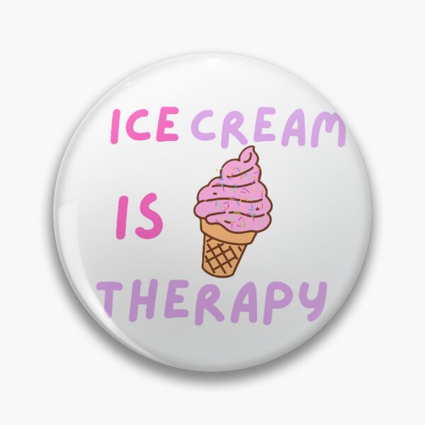 Item preview, ICE CREAM IS THERAPY ART FOR SUMMER SEASON. designed and sold by ZANU creativity.