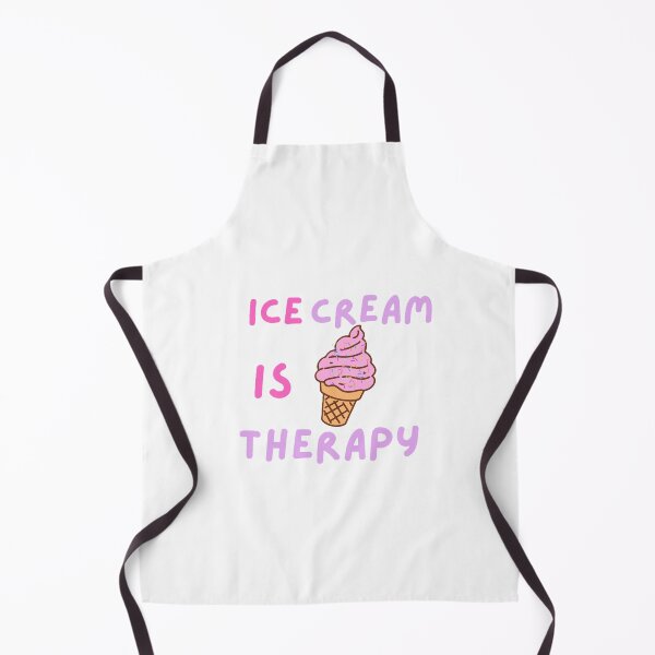 Item preview, ICE CREAM IS THERAPY ART FOR SUMMER SEASON. designed and sold by ZANU creativity.