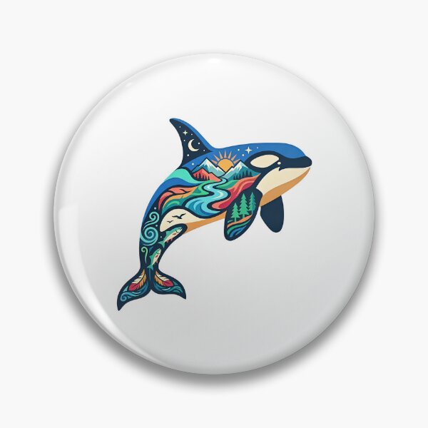 Item preview, Northern Orca designed and sold by Wild Creative Art.