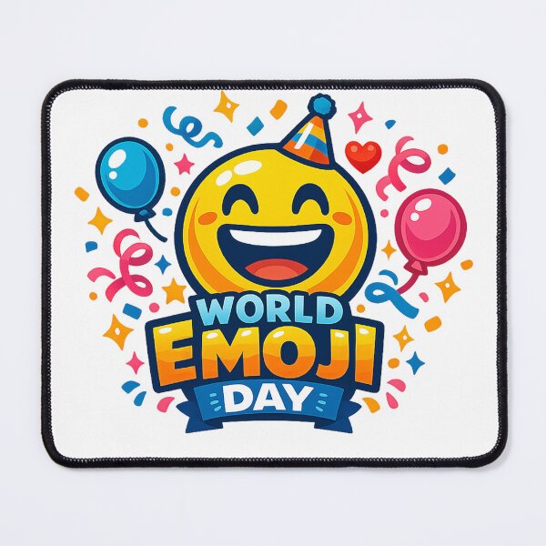 Item preview, World Emoji Day Celebration Smiley – Cheerful Party Design designed and sold by mbmstores.