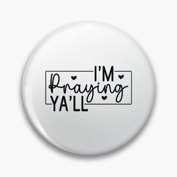 Item preview, Im Praying Yall - Easter Quotes Retro Vintage Aesthetic Cute Spring Religious Christian Faith Gift designed and sold by FuzionRaptor.