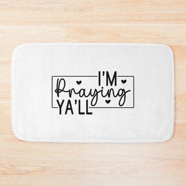 Item preview, Im Praying Yall - Easter Quotes Retro Vintage Aesthetic Cute Spring Religious Christian Faith Gift designed and sold by FuzionRaptor.