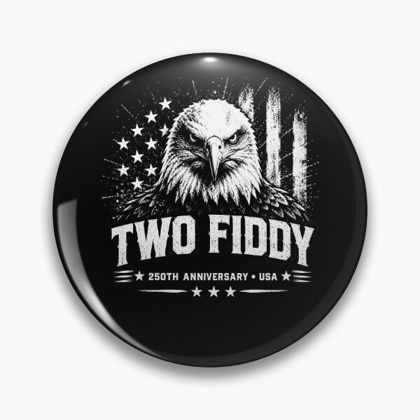 Item preview, Two Fiddy 250th Anniversary USA – Patriotic Eagle America 250 Design designed and sold by PosiMCreations.