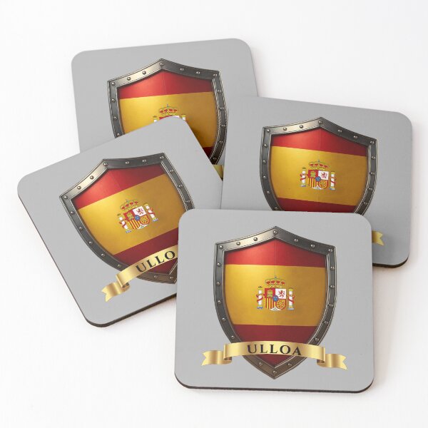 Item preview, Ulloa Spanish Heritage Crest Shield designed and sold by Highlandkings.