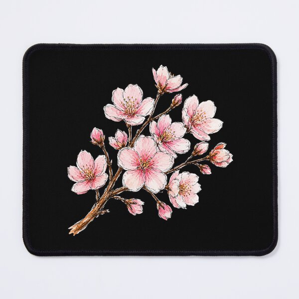 Item preview, Hand Drawn Cherry Blossom Watercolor Botanical Floral Illustration designed and sold by ColorSplash123.