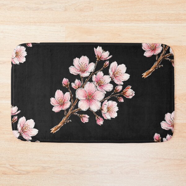 Item preview, Hand Drawn Cherry Blossom Watercolor Botanical Floral Illustration designed and sold by ColorSplash123.