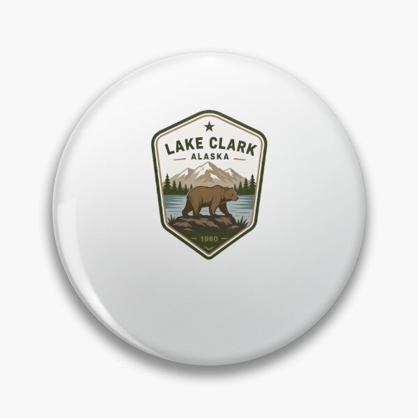 Item preview, Lake Clark Alaska 1980 National Park Bear Wilderness Traveler designed and sold by Simsimah26Parks.