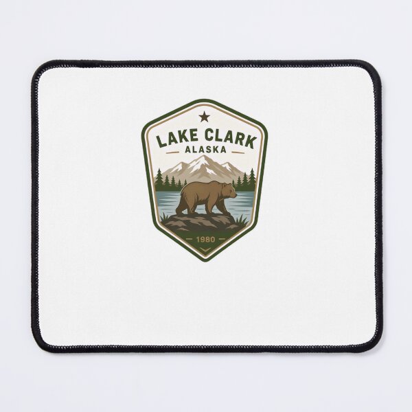 Item preview, Lake Clark Alaska 1980 National Park Bear Wilderness Traveler designed and sold by Simsimah26Parks.