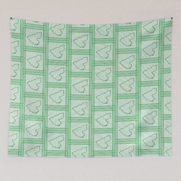 Item preview, County Fermanagh Flag Keffiyeh/Kufiyyeh Solidarity Pattern  designed and sold by feardeargcrafts.