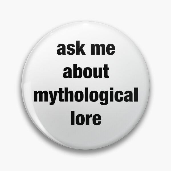 Item preview, Ask me about mythology designed and sold by stoffwolke.